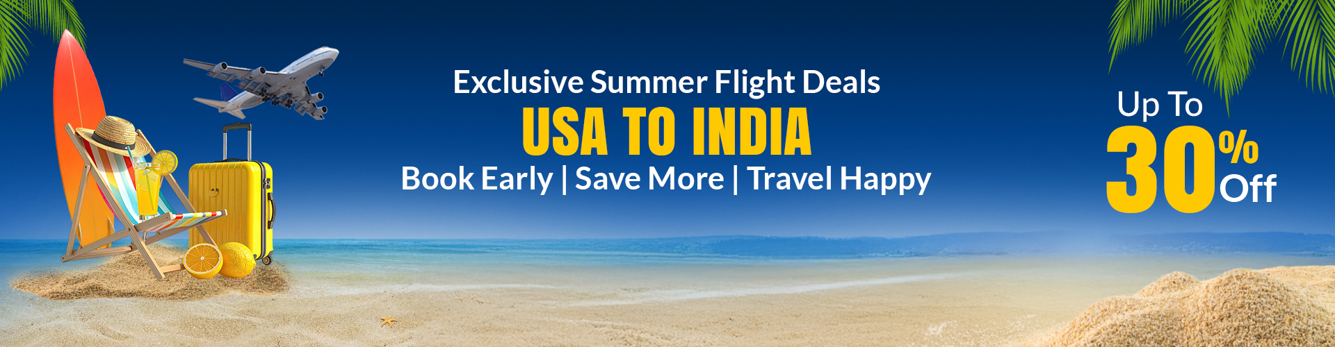 flight tickets to India from USA