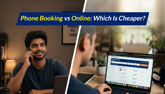 Phone Booking vs Online: Which Is Cheaper for Flights to India from the USA?