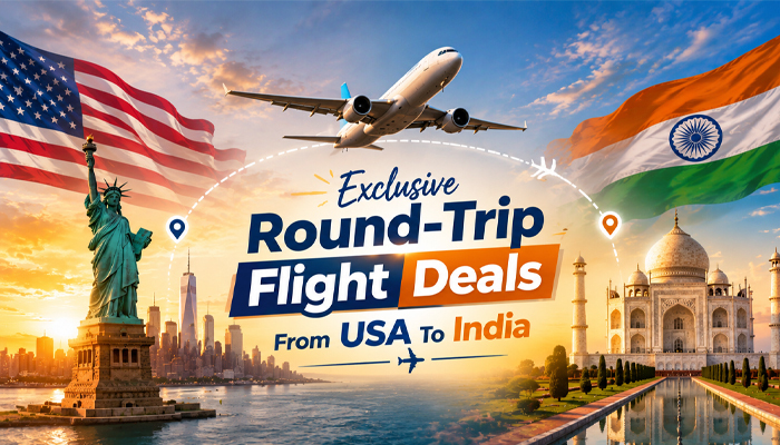 Exclusive Round-Trip Flight Deals From USA To India